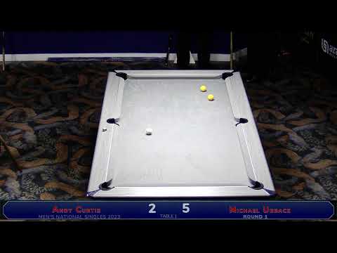 2023 Men’s National Singles - Andy Curtis vs Michael Urbacz