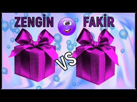KUTU SEÇ.HEDİYENİ SEÇ.ZENGİN FAKİR.CHOOSE YOUR GIFT.GOOD VS BAD.