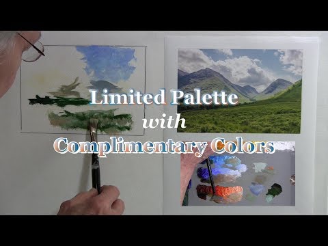 Quick Tip 199 - Limited Palette with Complimentary Colors
