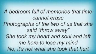 Tim Mcgraw - What She Left Behind Lyrics