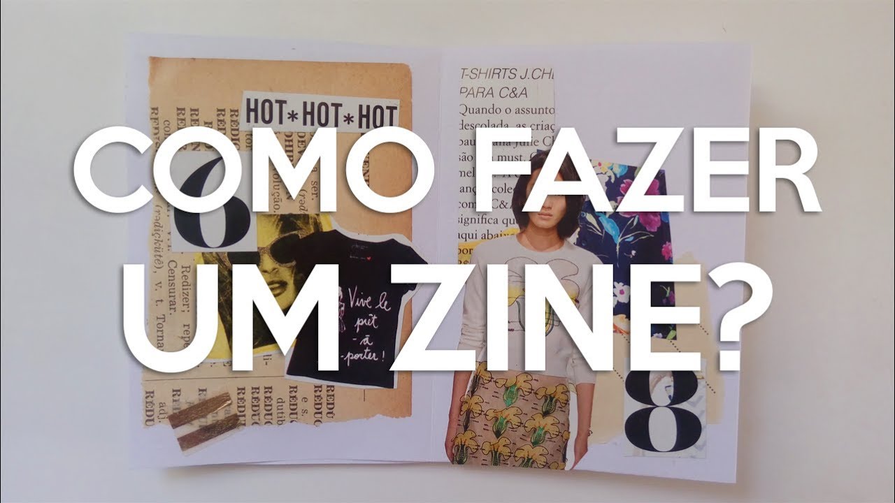 Como fazer um Fanzine / Zine? (+ ideias de como preencher!) | Natxhypy