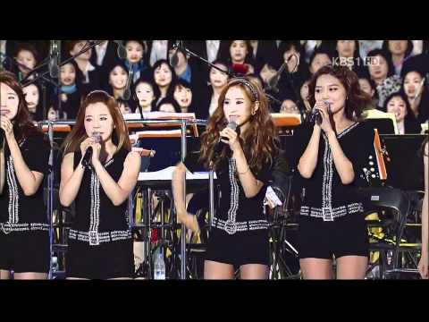 110514 SNSD - Hoot, Talk & Gee @ PyeongChang Winter Olympic Concert