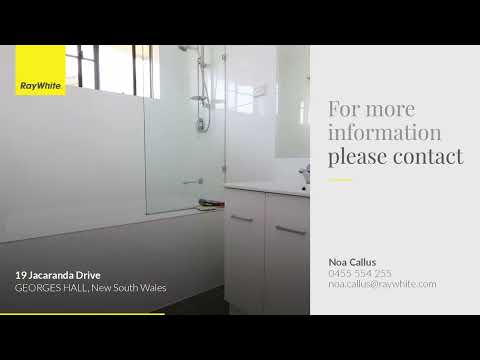 19 Jacaranda Drive, Georges Hall, NSW 2198, 4 Bedrooms, 3 Bathrooms, House