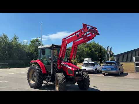 Video: Massey Ferguson 5455 frontlæsser traktor 1