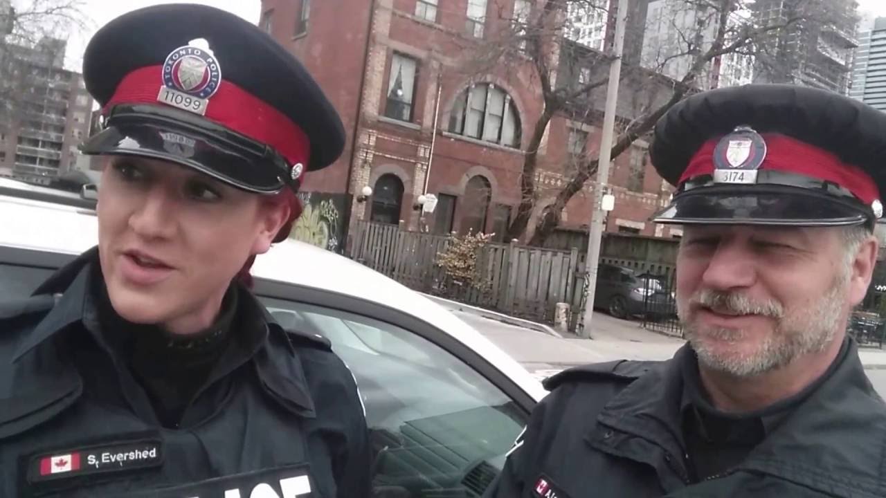 Constables Sydney Evershed and Anthony Lamanna said being on foot patrol is a great way to interact with the public
