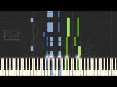 [ Piano Solo Tutorial ] Juventino Rosas - Sobre Las Olas Valse (synthesia classical)