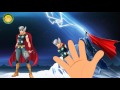 THOR Finger Family Nursery Song For Children And Babies