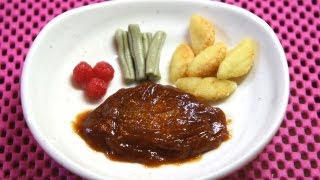 Kracie Arrange "Hamburg Steak Set"