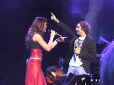 DAVID BISBAL & BELLE PEREZ AVE MARIA Live Belgium 2009