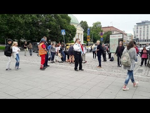 Several People Stabbed at Market in Finland
