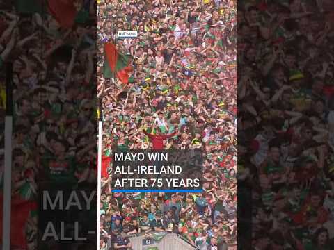 Mayo end 75-year wait for All-Ireland glory | #RTENews