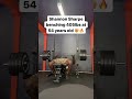 Shannon Sharpe is Benching 405kls at 54 years old 😱🔥