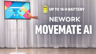 A TV You Can Roll Anywhere?! Nework MoveMate AI Is Next-Level