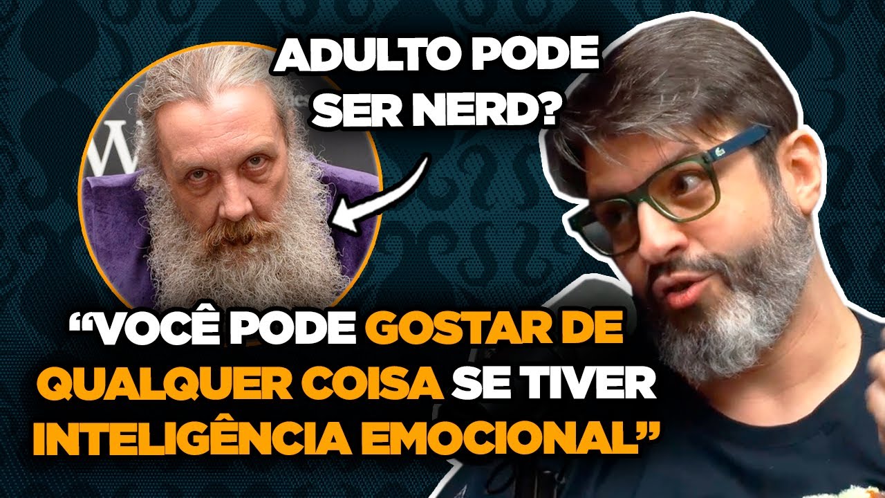 JOVEM NERD COMENTA SE ADULTOS TAMBÉM PODEM SER NERDS