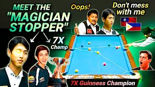 EFREN REYES messed with the WRONG GUY | Taiwan's 7X Guinness Champion