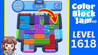 Soluzione del Livello 1618 di Color Block Jam