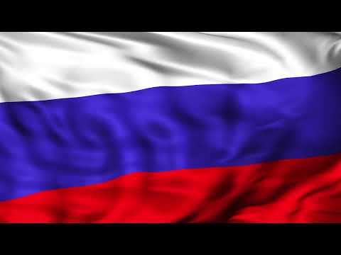 Флаг России - футаж