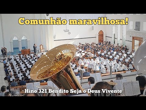 Ensaio regional CCB Transilvânia - Hino 321 Bendito Seja o Deus ... (Violinos, Violas e Violoncelos)