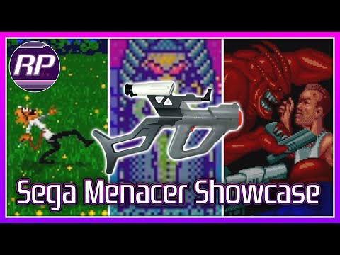 Sega Menacer - Sega Genesis Lightgun Showcase - Retro Pals