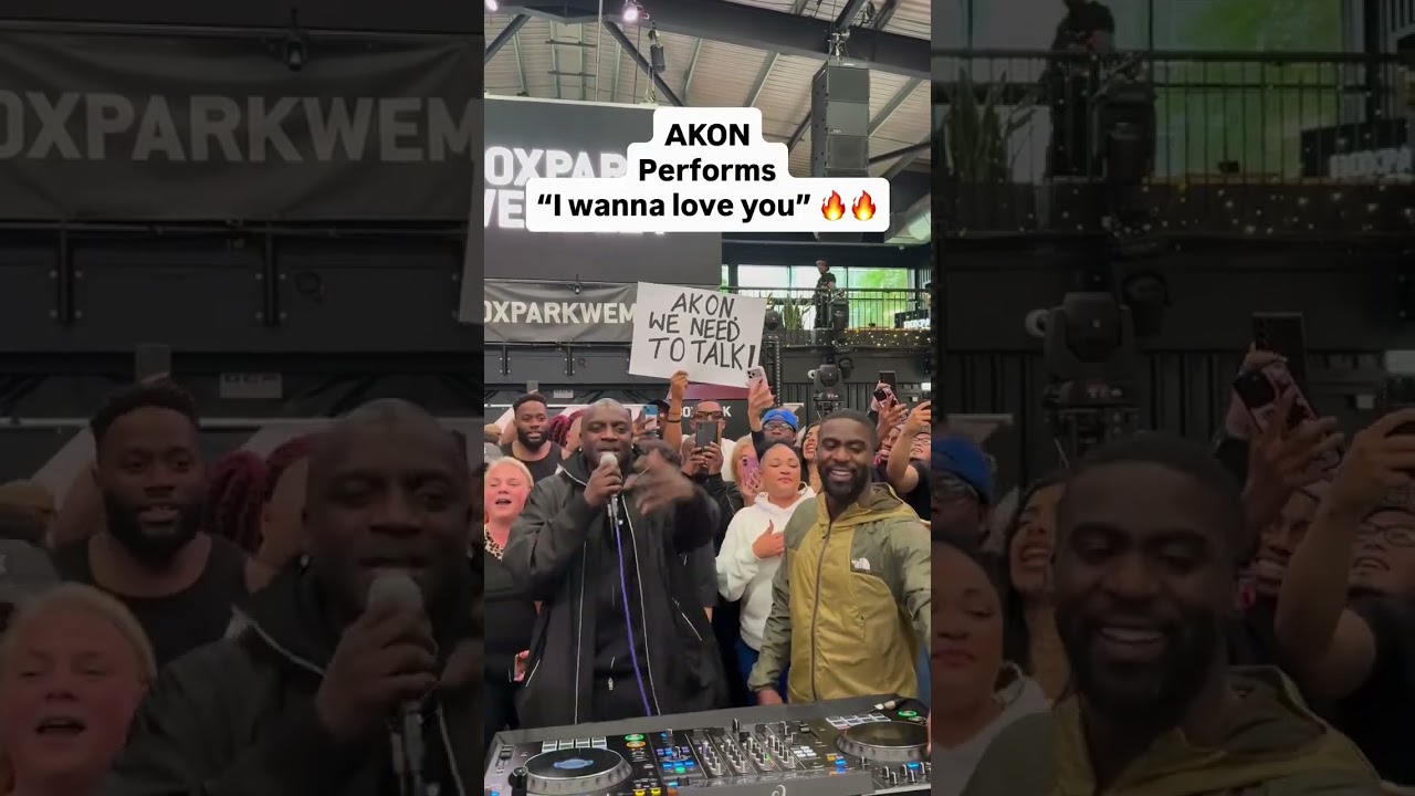 akon performs “I wanna love you” boxparkwembley #tiktokdj #teamag #ukdj #tiktokdj #active AG Fest