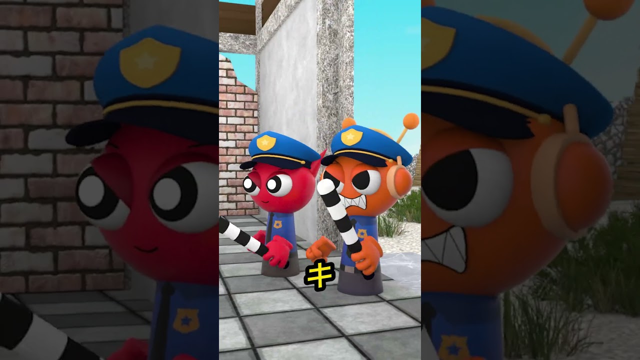 突然のゾンビ化!? ピンキー誕生で大混乱！ #スプランキー #incrediboxsprunki