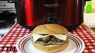Easy Crock Pot Slow Cooker Recipe~Tender Beef Tri Tip Roast~Tri Tip Sandwich