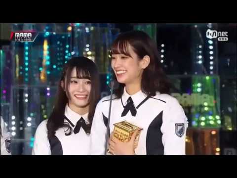 【けやき坂46】 Hiragana Keyakizaka46 MAMA 2018 Award Best New Asian Artist Japan