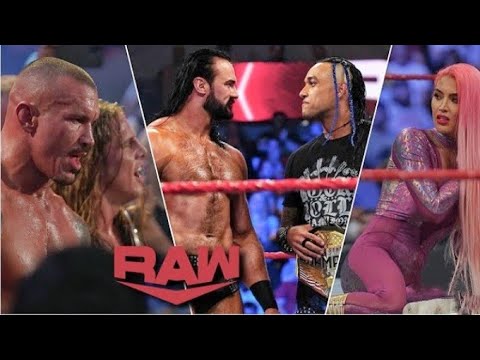 WWE Monday Night RAW 30 August 2021 Quick Flashback HD - RAW Highlights ( Wrestling )
