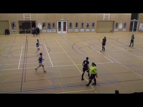 Libertas wint de kraker in de eredivisie zaal met 2-1van Fc. Marlène