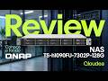 Review QNAP TS-h1090FU-7302P-128G: almacenamiento All-Flash para empresas en 1U