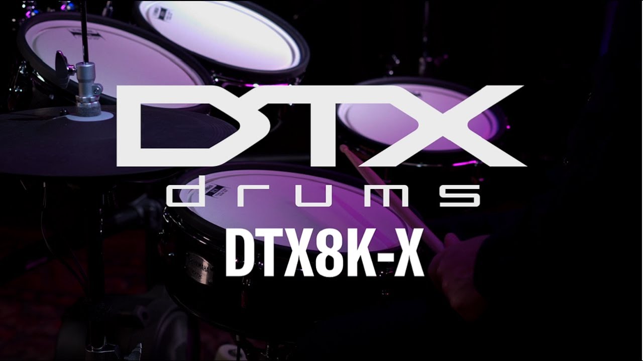 Yamaha DTX8 TCS Electronic Drum Kit - Real Wood