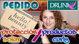 NUEVO! Pedido Druni: Compras on line Perfumerías Druni, protección solar & más prod pelo . #druni