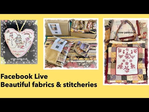 Almost live from the sewing shed!