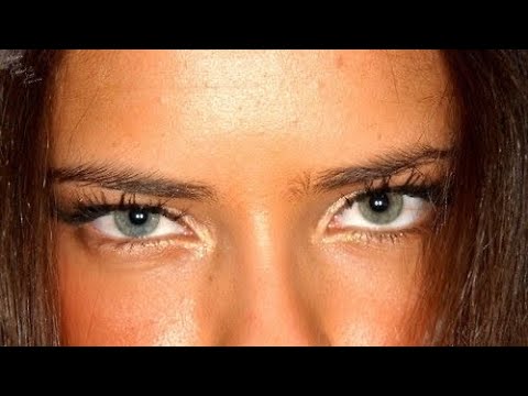 Adriana Lima ★ eyes and eyebrows
