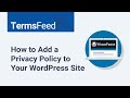 How to Add a Privacy Policy to Your WordPress Site How to Add a Privacy Policy to Your WordPress Site