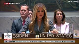  Melania Trump: Pendidikan Pemuda Kunci Perdamaian Dunia yang Berkelanjutan