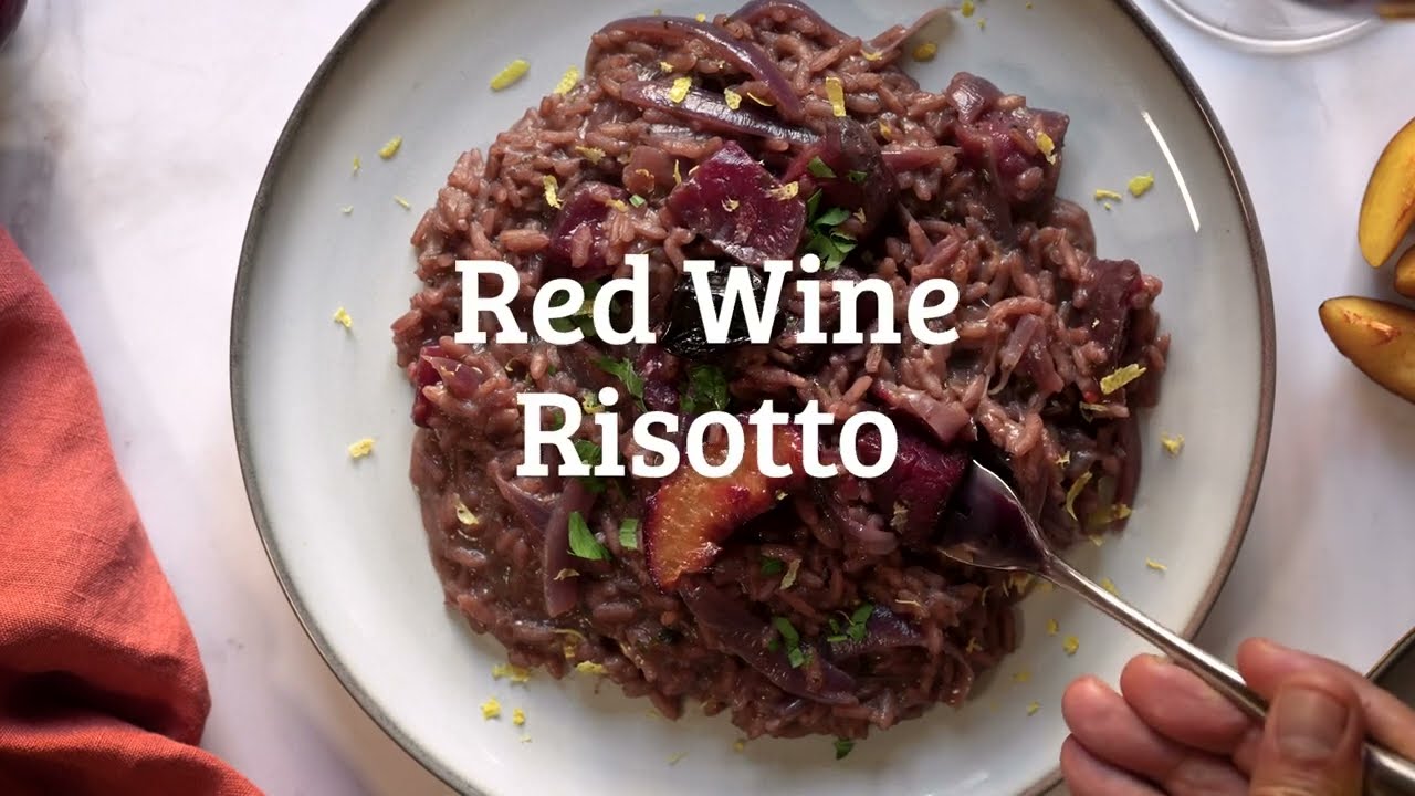 Red Wine Risotto
