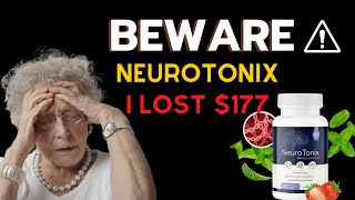 BEWARE!! NEUROTONIX REVIEW - NeuroTonix Healthy Memory Supplement - Neurotonix Reviews