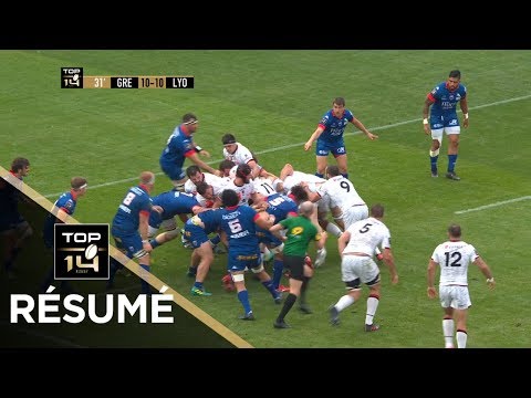 TOP 14 - Résumé  Grenoble-Lyon : 23-24 - J26 - Saison 2018/2019