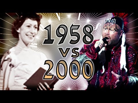 Eurovision Competition | 1958 vs 2000 |