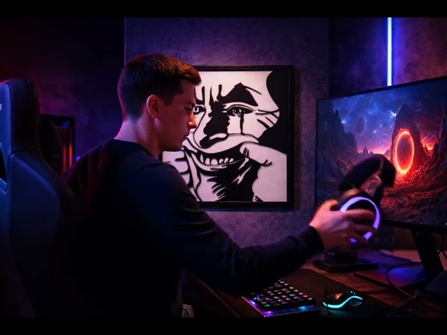 لوحة الوجه التعبيري – ديكور جداري فني جريء