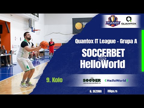 12.02.2023 QUANTOX IT LIGA Grupa A 15:15 SOCCERBET - HELLOWORLD