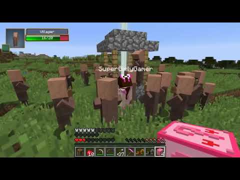 PopularMMOs Pat and Jen Minecraft  PAT AND JEN LOVE CHALLENGE GAMES   Lucky Block Mod   Mini Game