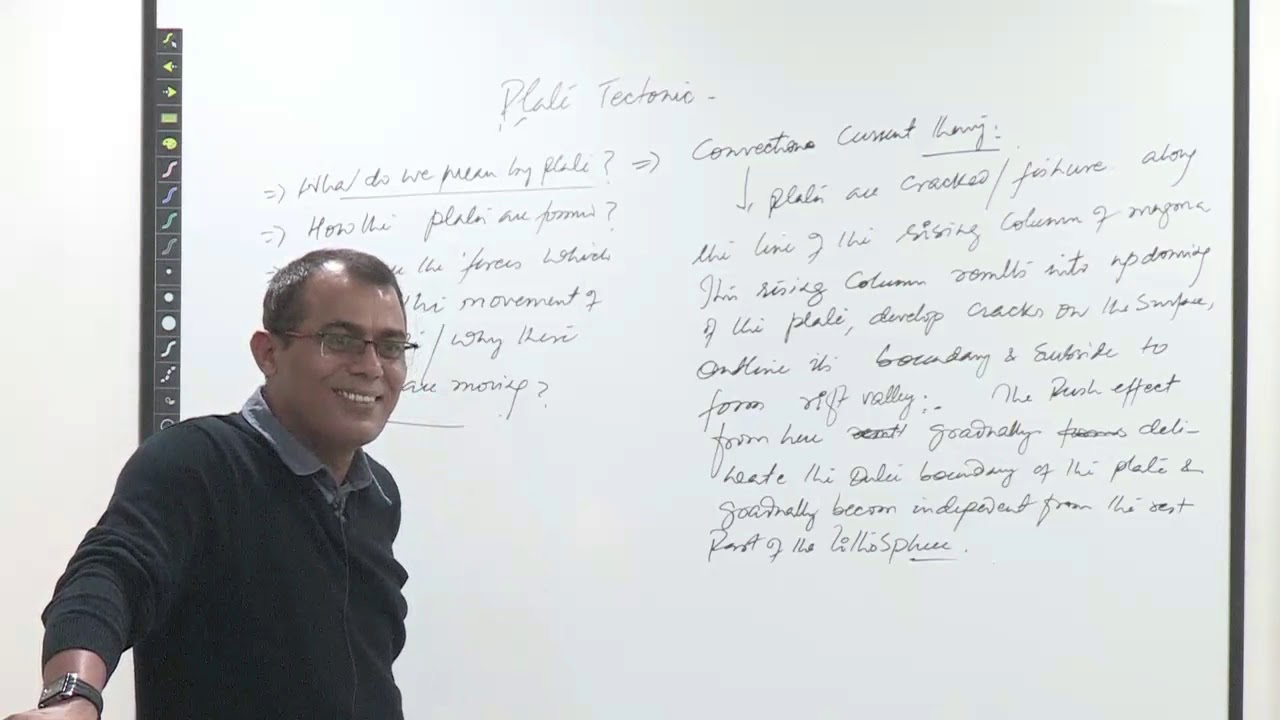 Geography optional|Geomorphology– Basic Lecture Part 10    Plate tectonic theory part 1