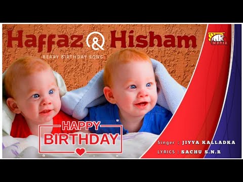 Haffaz & hisham Beary birthday song singer jiyya kalladka lyrics Sachu snr #snrmedia #byarisong