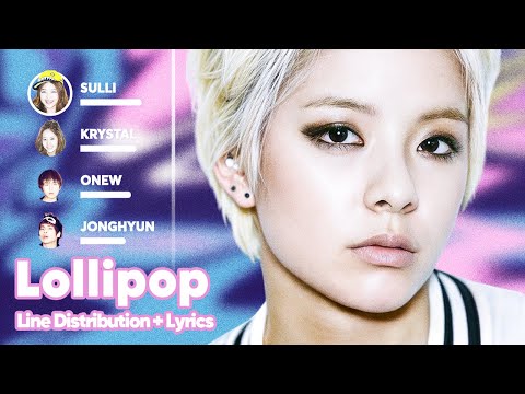 f(x), SHINee - Lollipop (Line Distribution + Lyrics Karaoke) PATREON REQUESTED