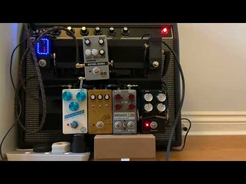 Jeds Peds Box of Gilmour pedal demo