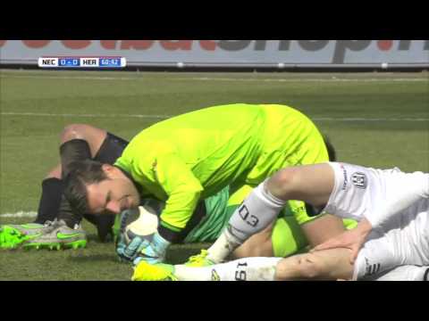 N.E.C. - Heracles Almelo 1-0 | 06-03-2016 | Samenvatting