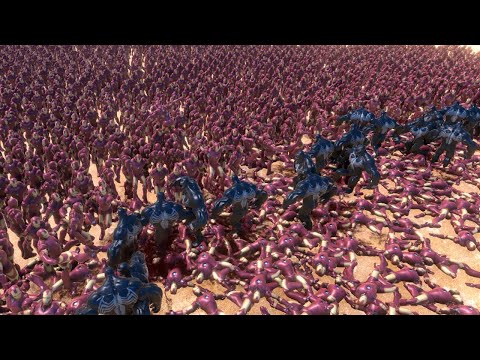 10,000 IRON MAN vs 100 VENOM - Ultimate Epic Battle Simulator