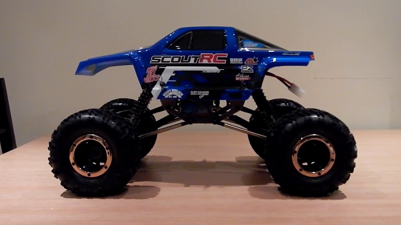 Scout Rock Crawler RTR s 2,4GHz RC soupravou (verze 2017)